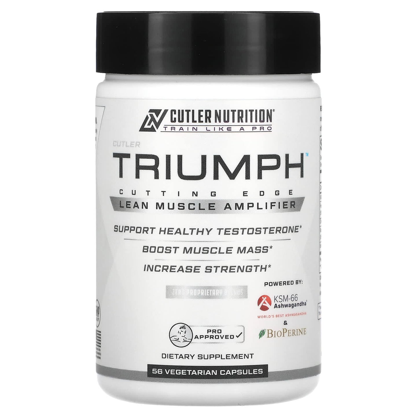 Cutler Nutrition-Triumph-Lean Muscle Amplifier-56 Vegetarian Capsules