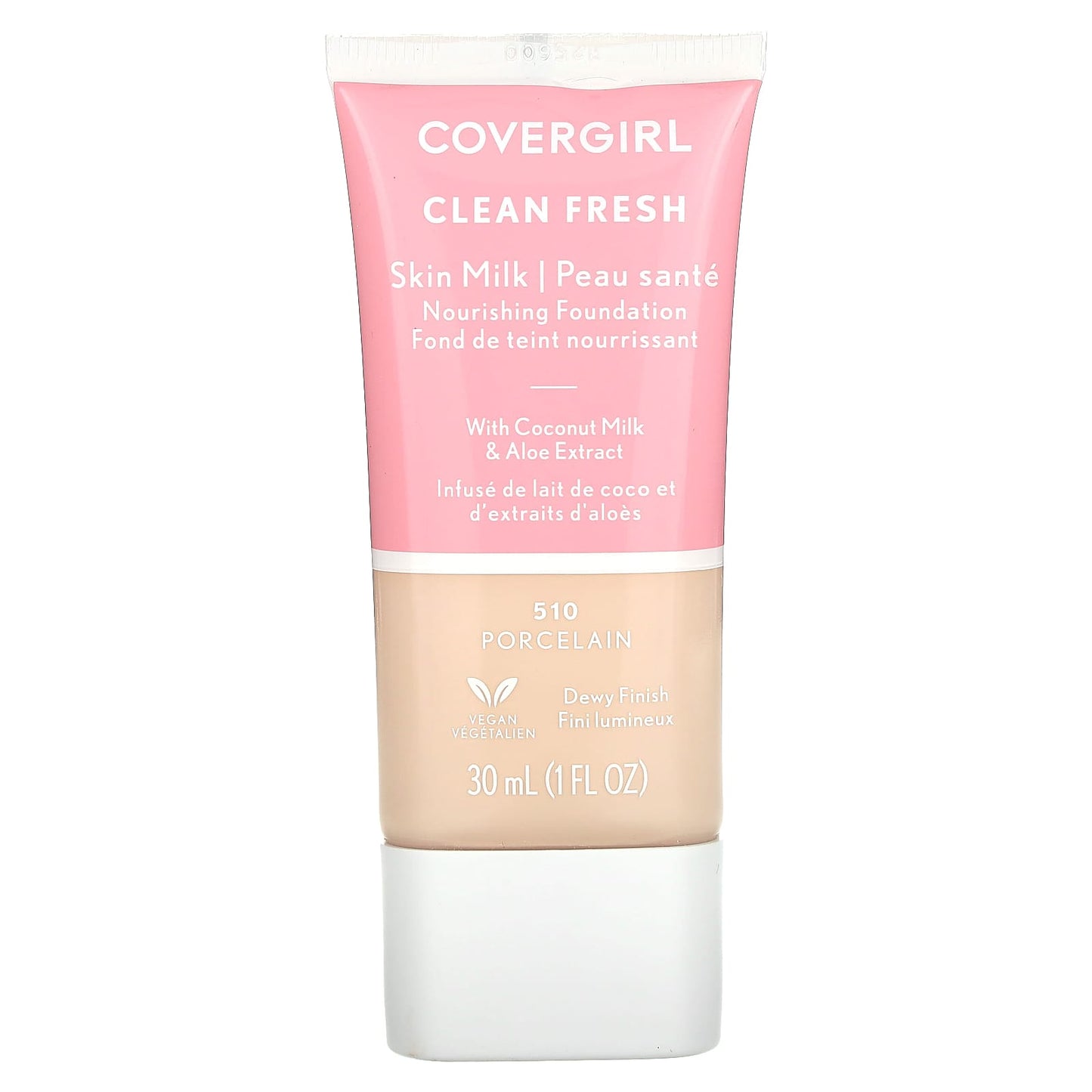 Covergirl-Clean Fresh-Skin Milk Nourishing Foundation-510 Porcelain-1 fl oz (30 ml)