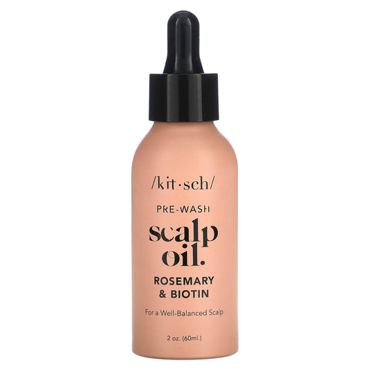 Kitsch-Pre-Wash Scalp Oil-Rosemary & Biotin-2 oz (60 ml)