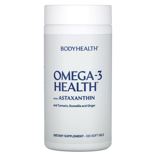 BodyHealth-Omega-3 Health-120 Soft Gels