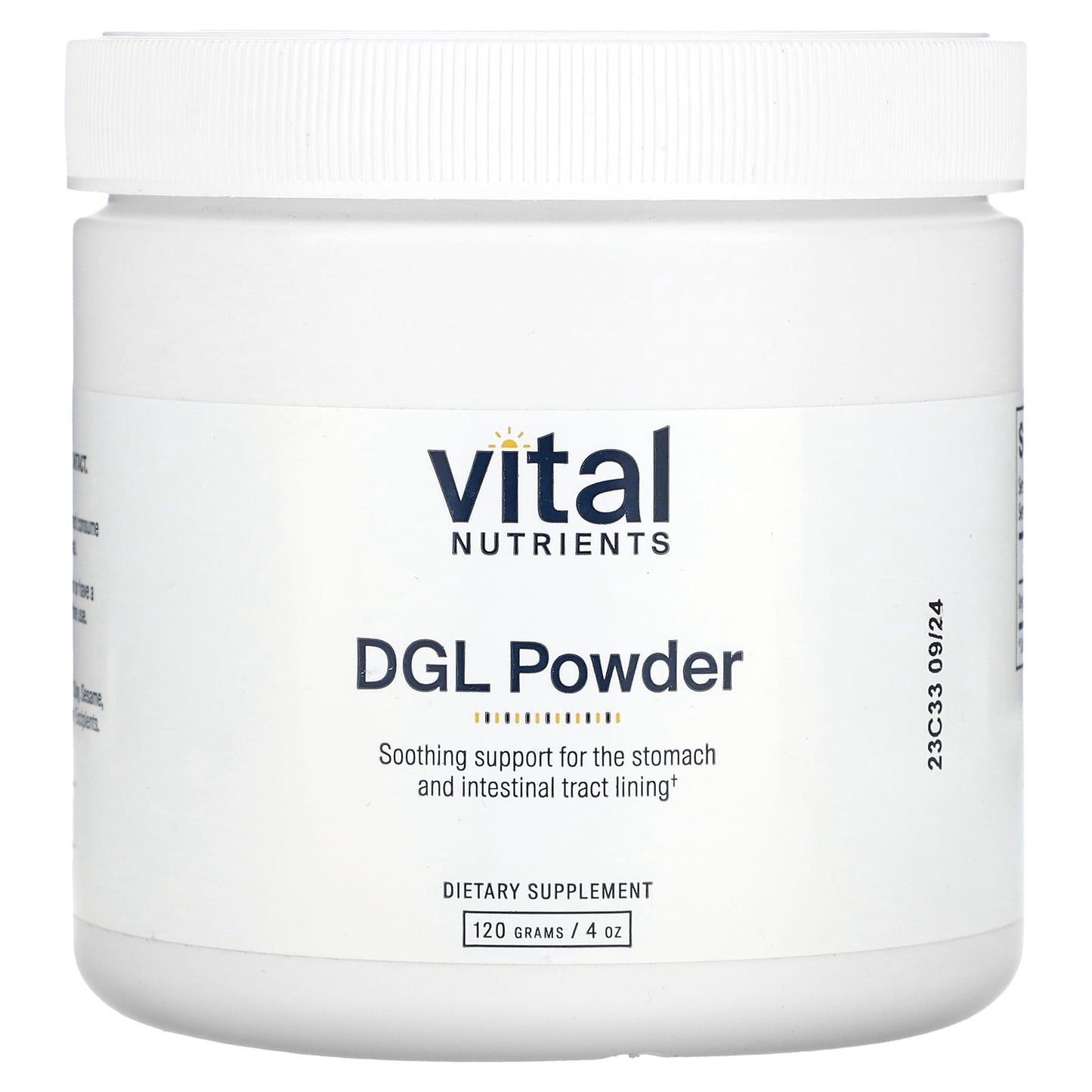 Vital Nutrients-DGL Powder-4 oz (120 g)