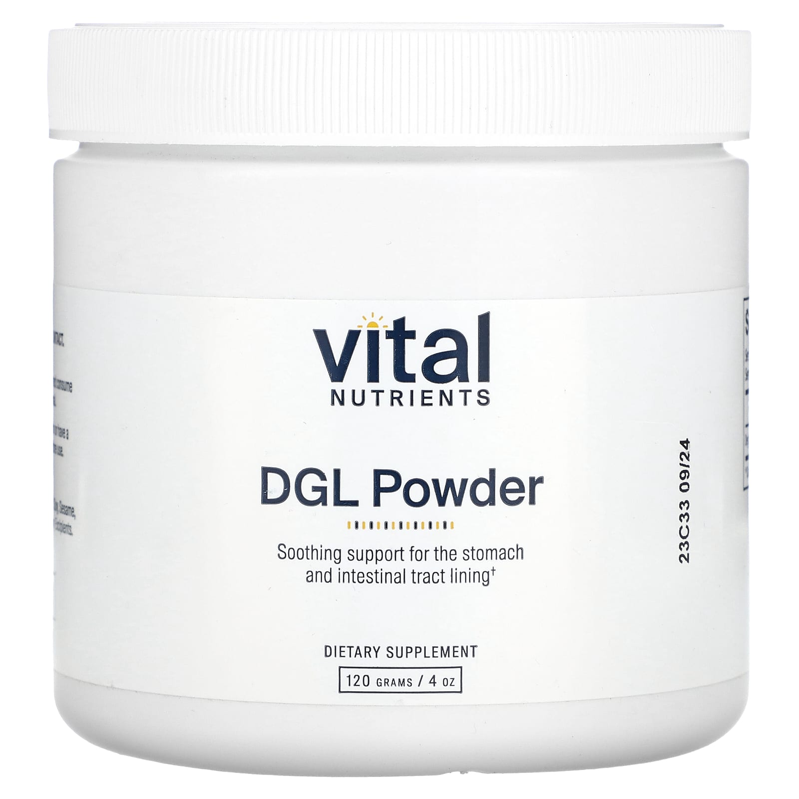 Vital Nutrients-DGL Powder-4 oz (120 g)