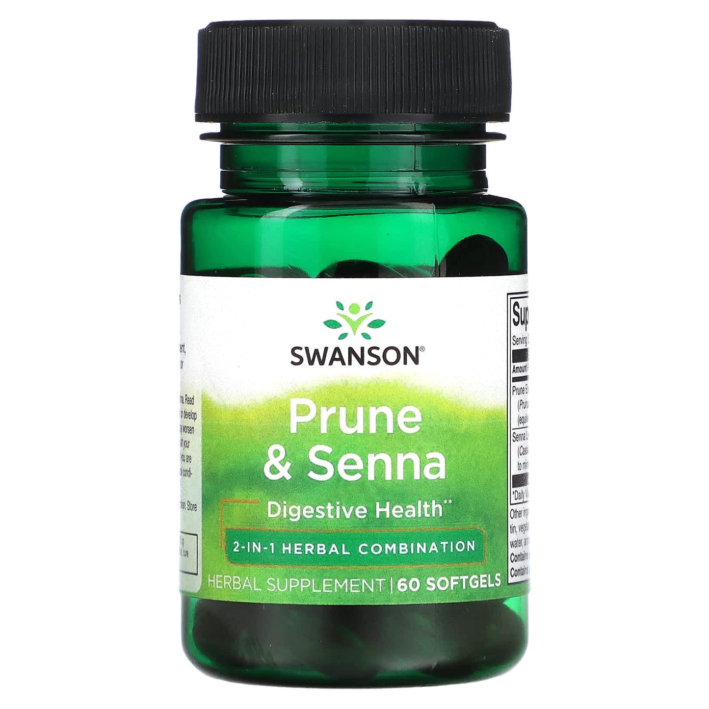 Swanson-Prune & Senna-60 Softgels