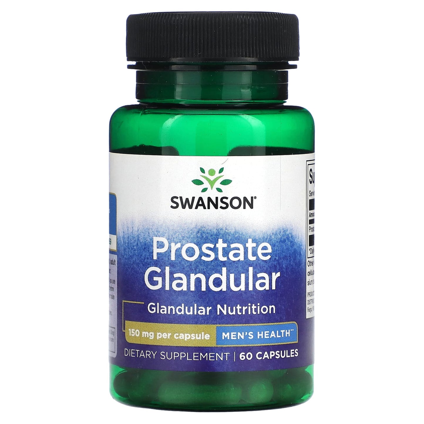 Swanson-Prostate Glandular-150 mg -60 Capsules