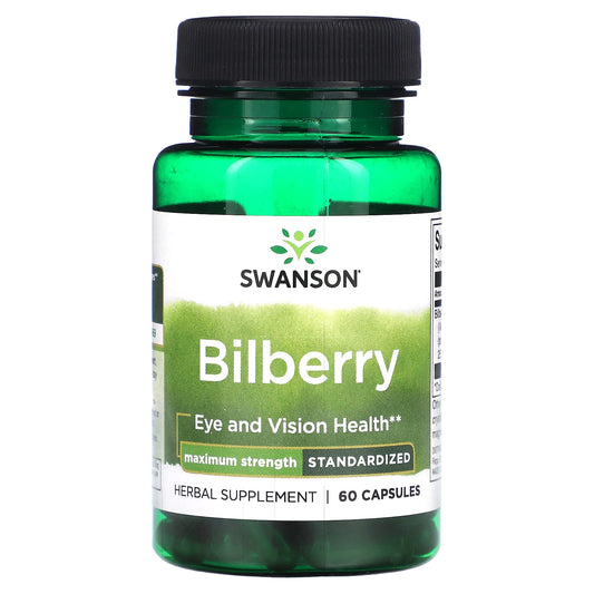 Swanson-Bilberry-60 Capsules