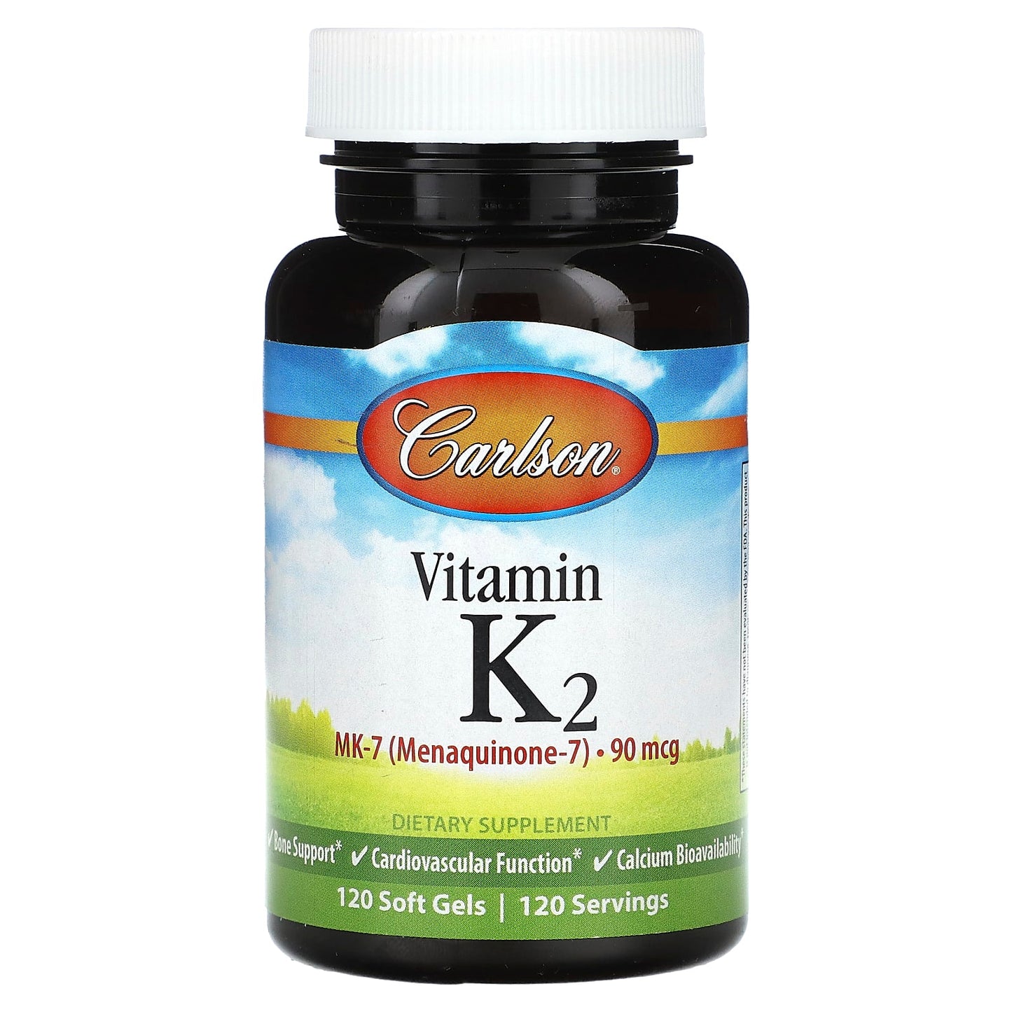 Carlson-Vitamin K2-90 mcg-120 Soft Gels