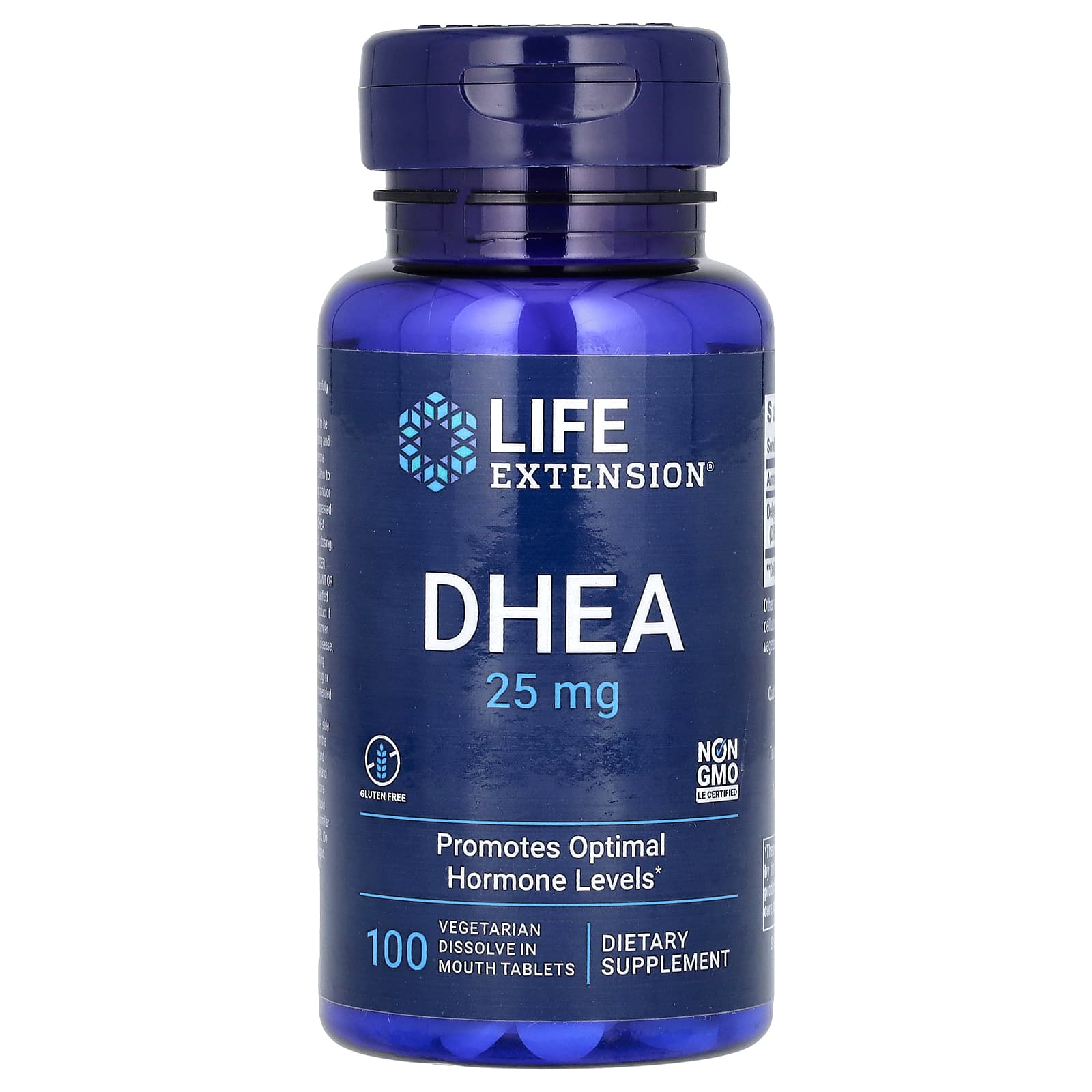 Life Extension-DHEA-25 mg-100 Vegetarian Tablets