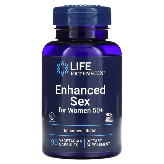 Life Extension-Enhanced Sex For Women 50+-90 Vegetarian Capsules