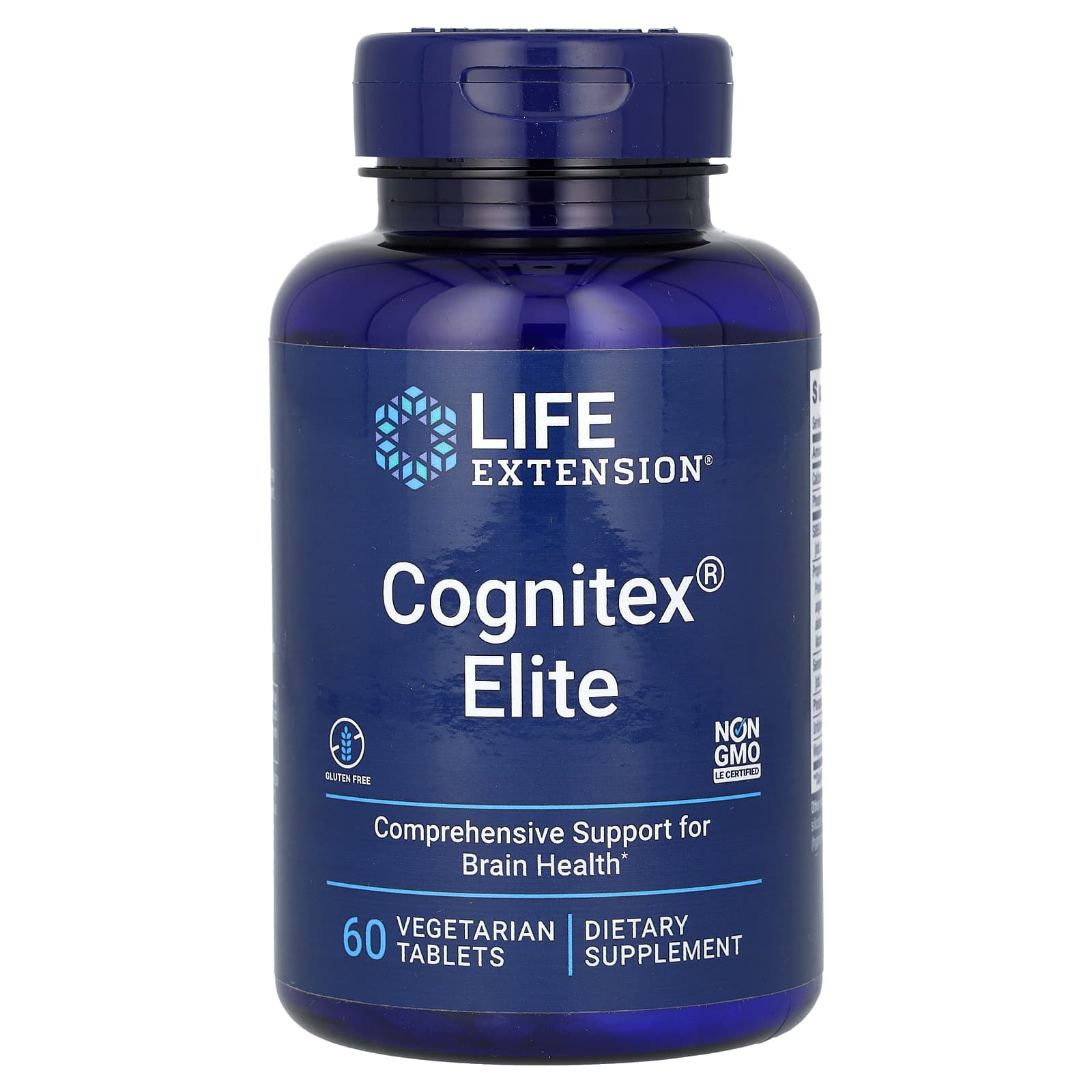 Life Extension-Cognitex Elite-60 Vegetarian Tablets