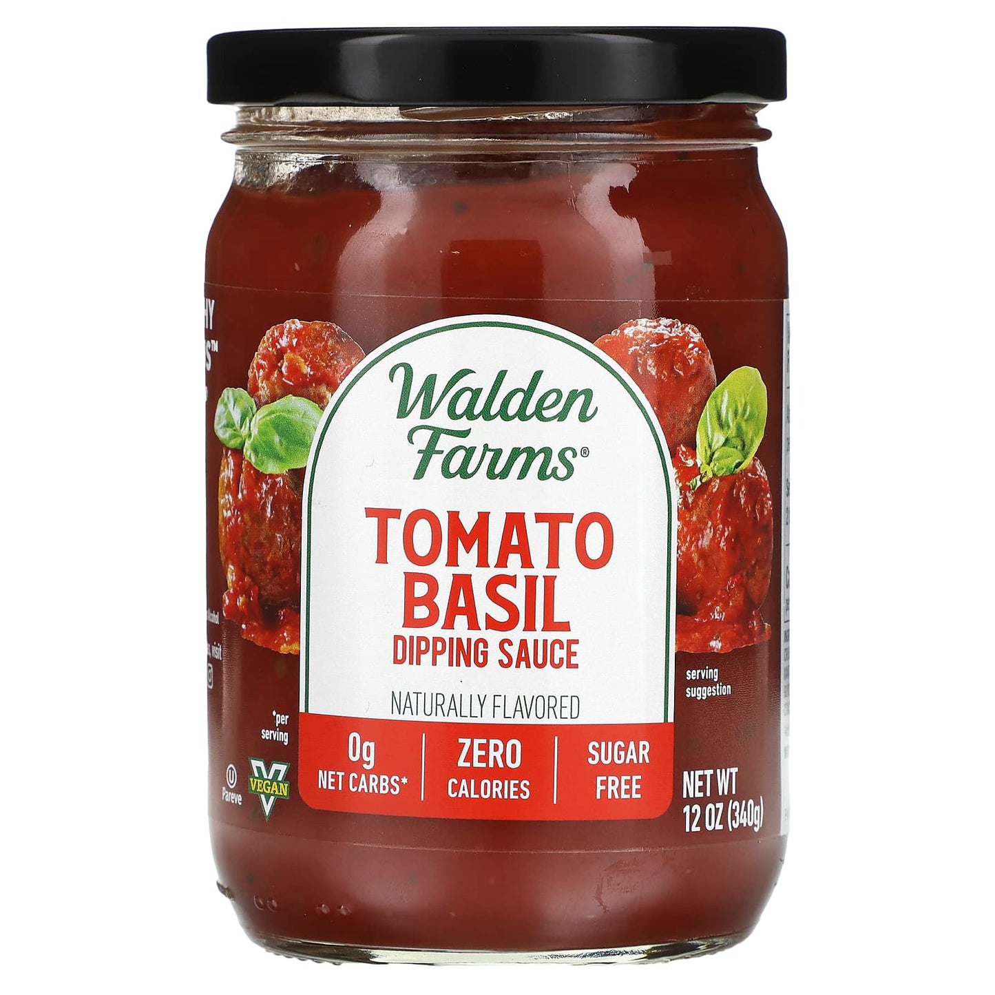 Walden Farms-Tomato Basil Dipping Sauce-12 oz (340 g)