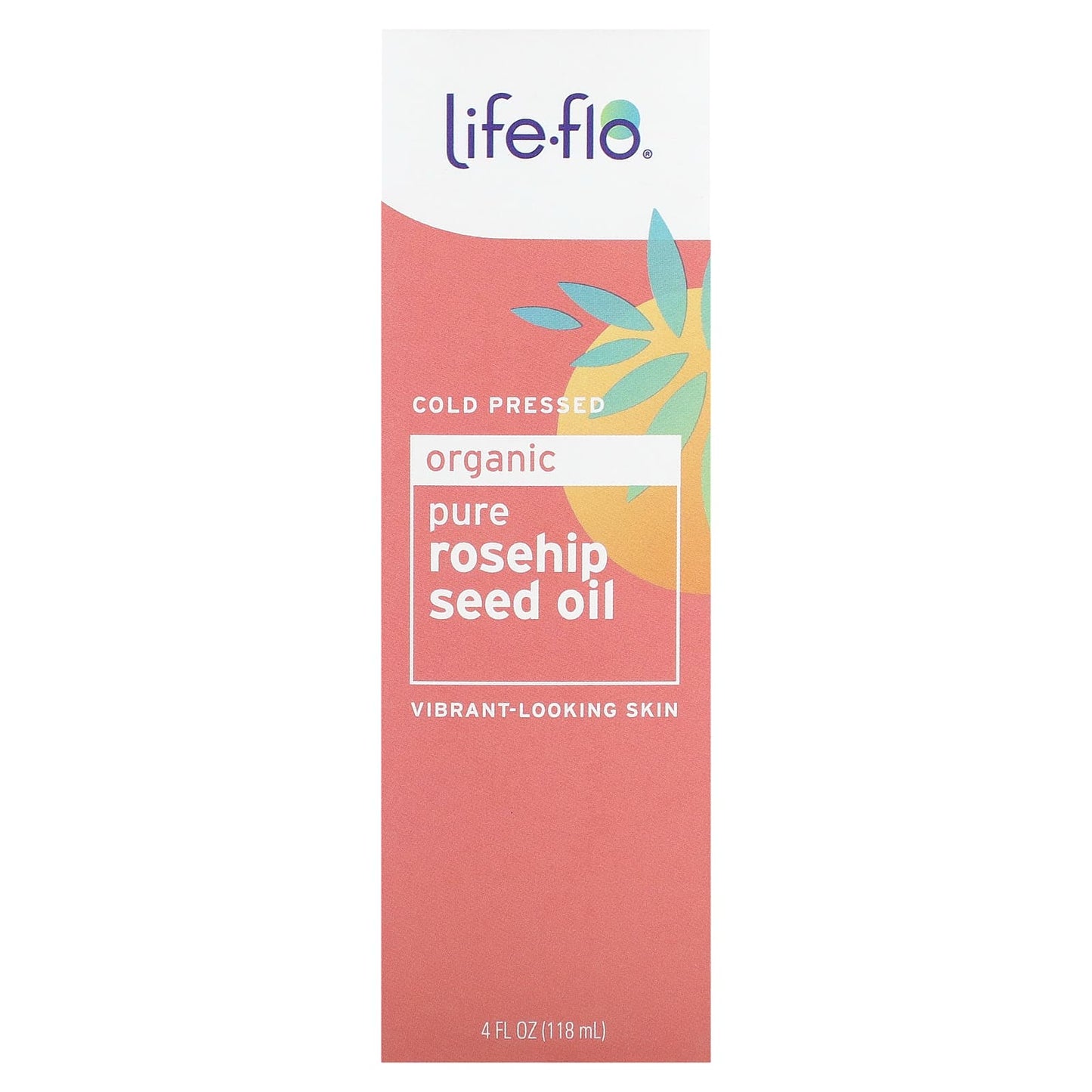 Life-flo, Organic Pure Rosehip Seed Oil, 4 fl oz (118 ml)