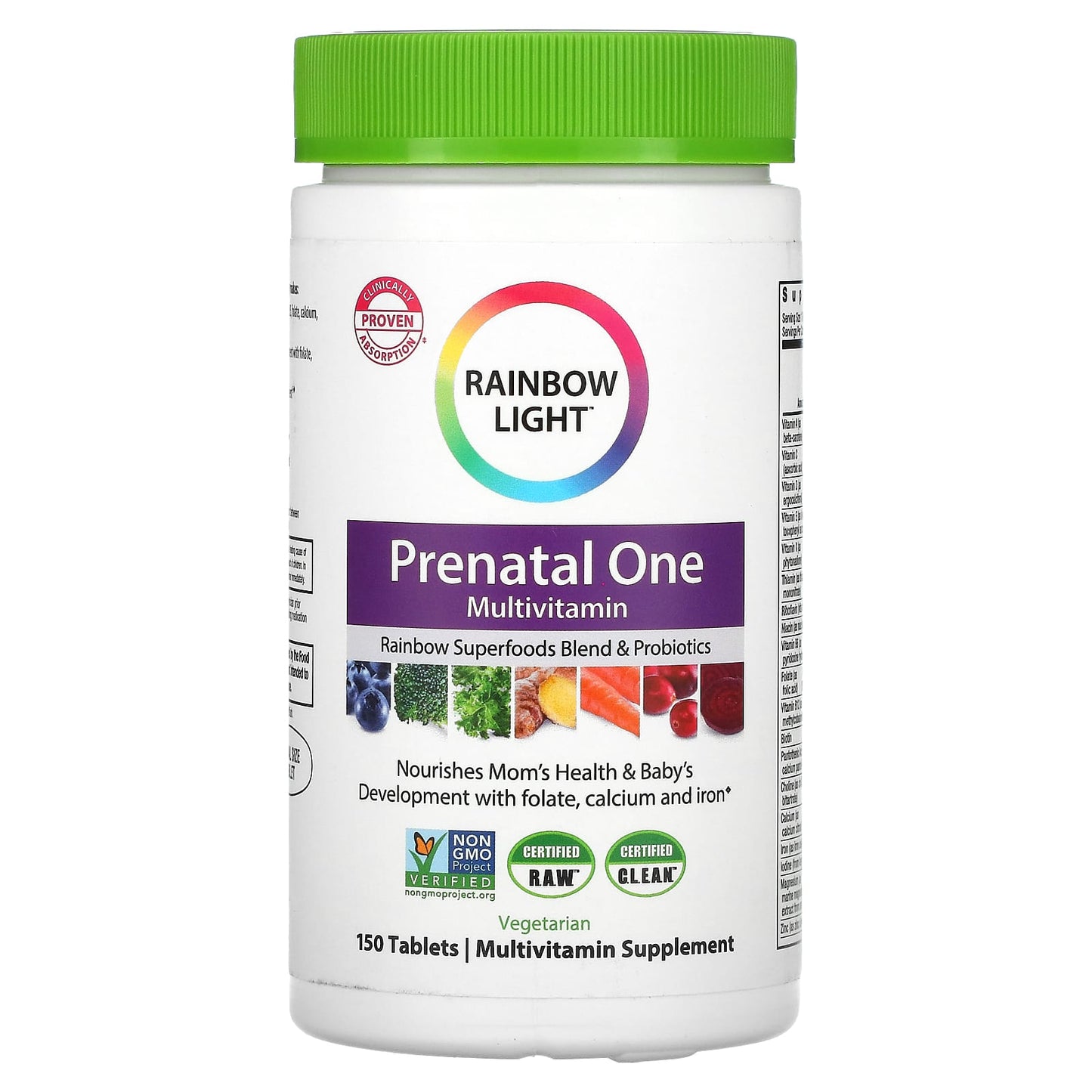 Rainbow Light-Prenatal One Multivitamin-150 Tablets