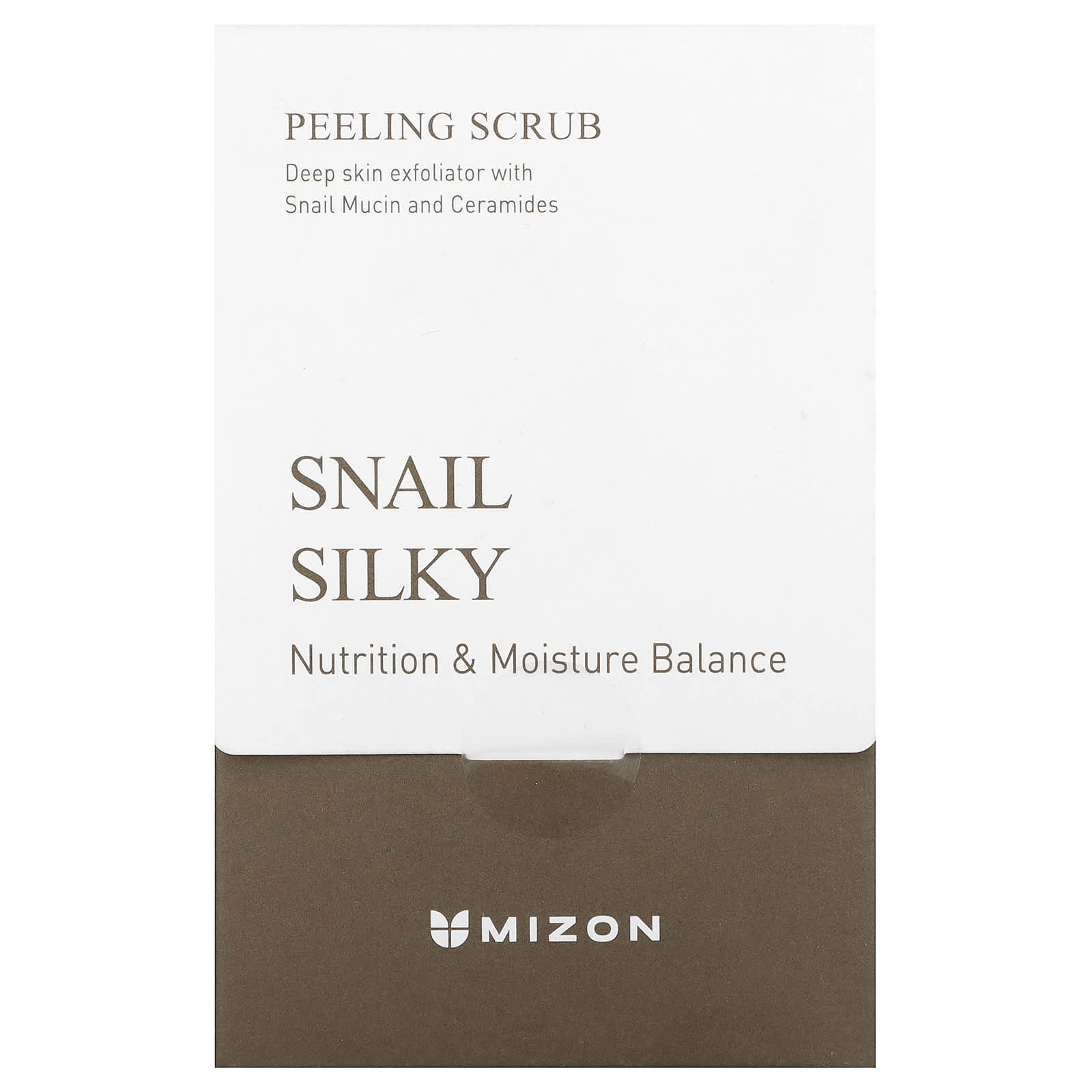 Mizon-Snail Silky-Peeling Scrub-Fragrance Free-40 Packets-7.0 oz (5 g) each