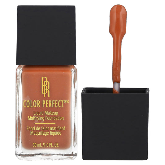 Black Radiance-Color Perfect-Liquid Makeup Mattifying Foundation-8429 Espresso-1 fl oz (30 ml)