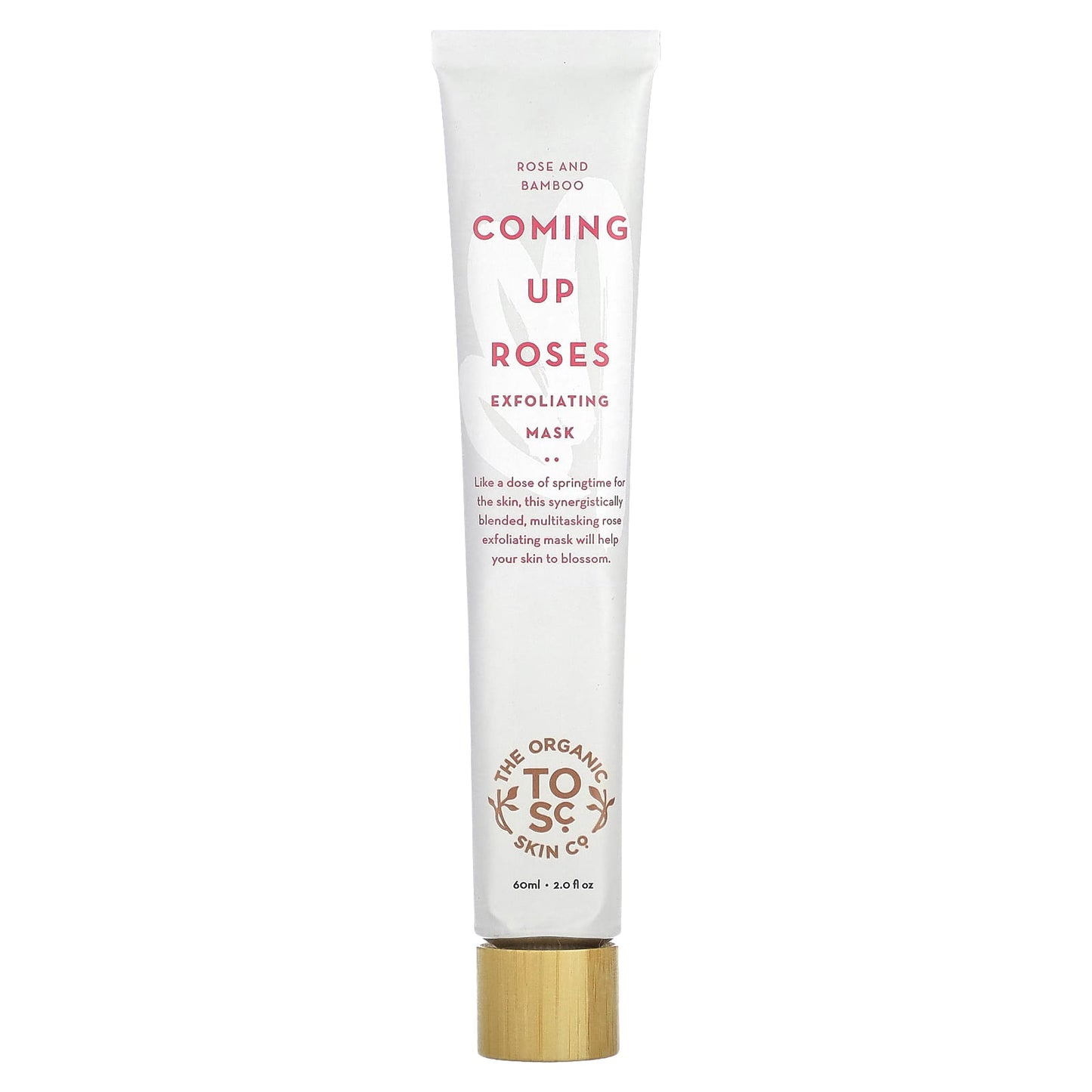 The Organic Skin Co.-Coming Up Roses Exfoliating Beauty Mask-Rose and Bamboo-2 fl oz (60 ml)