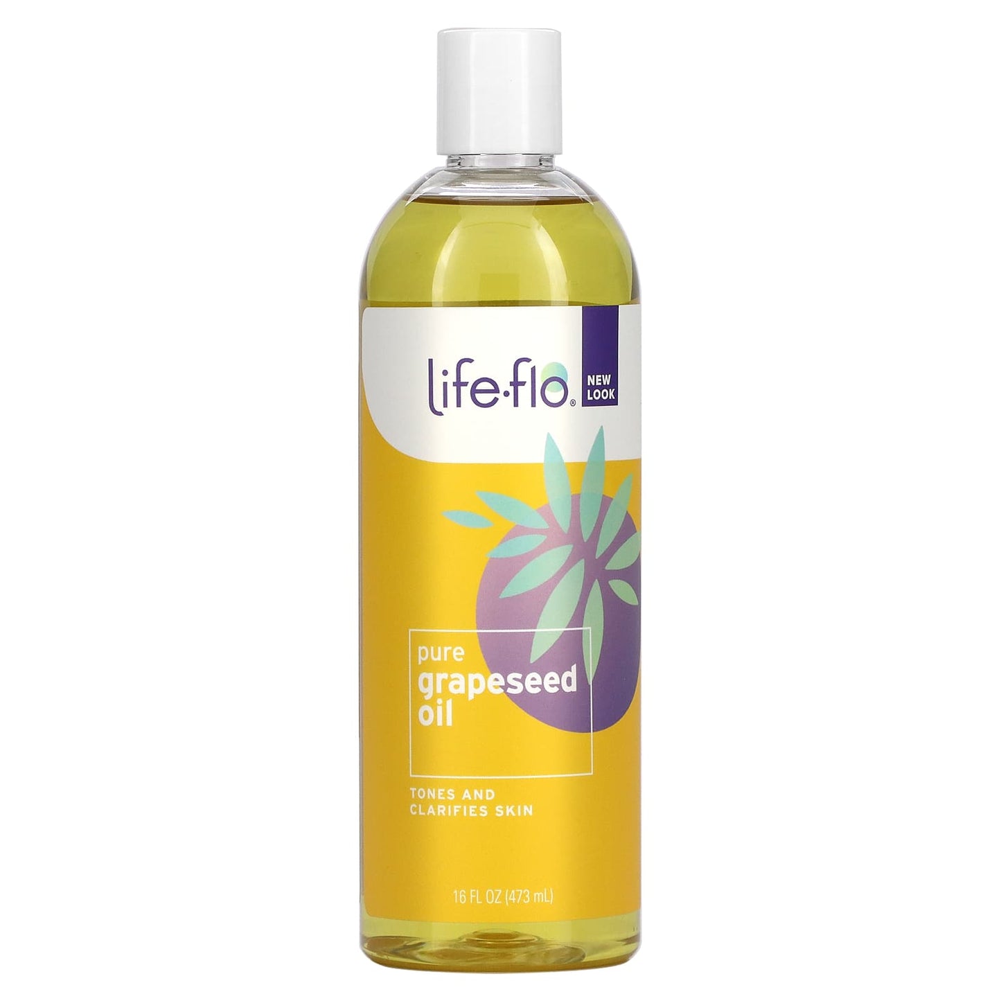 Life-flo-Pure Grapeseed Oil-16 fl oz (473 ml)