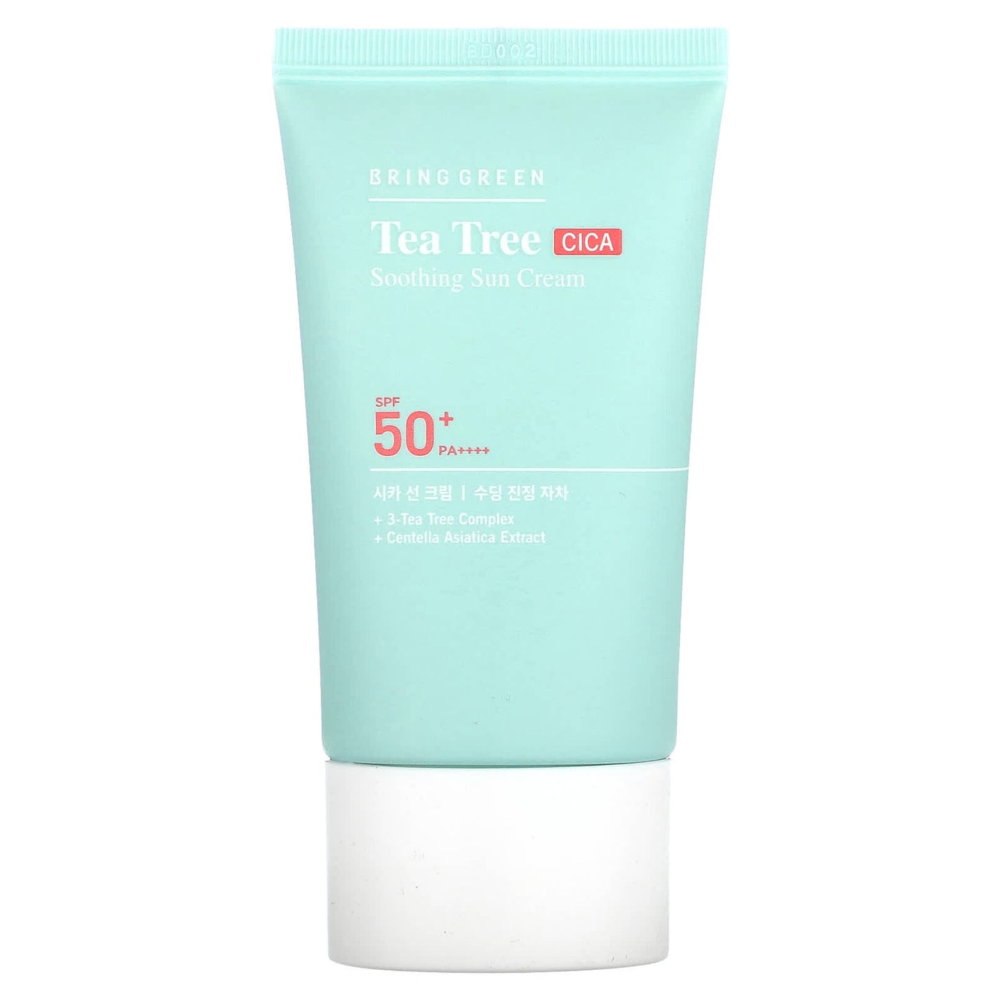 Bringgreen-Tea Tree CICA Soothing Sun Cream-SPF 50+ PA++++-1.69 fl oz (50 ml)