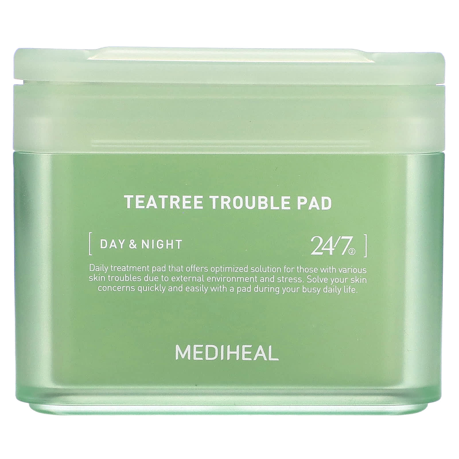 MEDIHEAL-Tea Tree Trouble Pad-100 Pads-5.74 fl oz (100 ml)