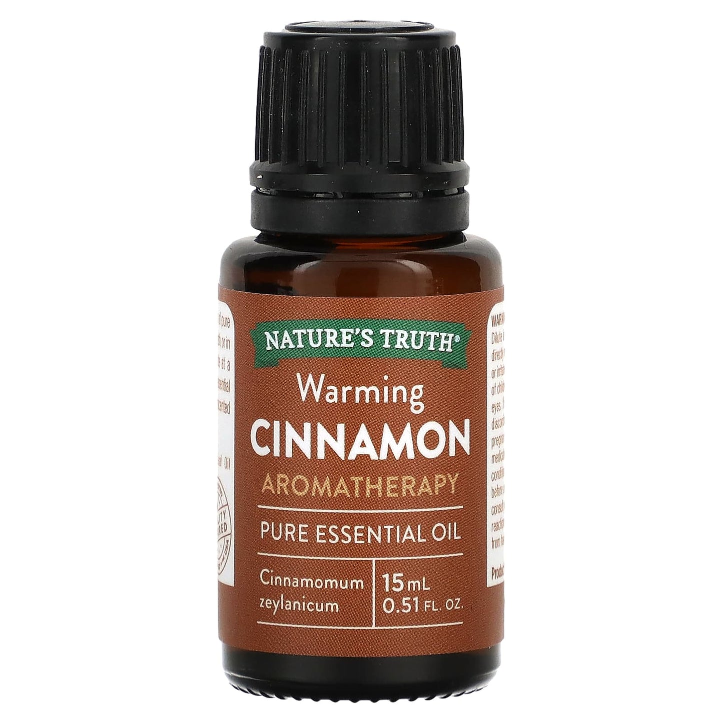 Nature's Truth-Pure Essential Oil-Warming Cinnamon-0.51 fl oz (15 ml)