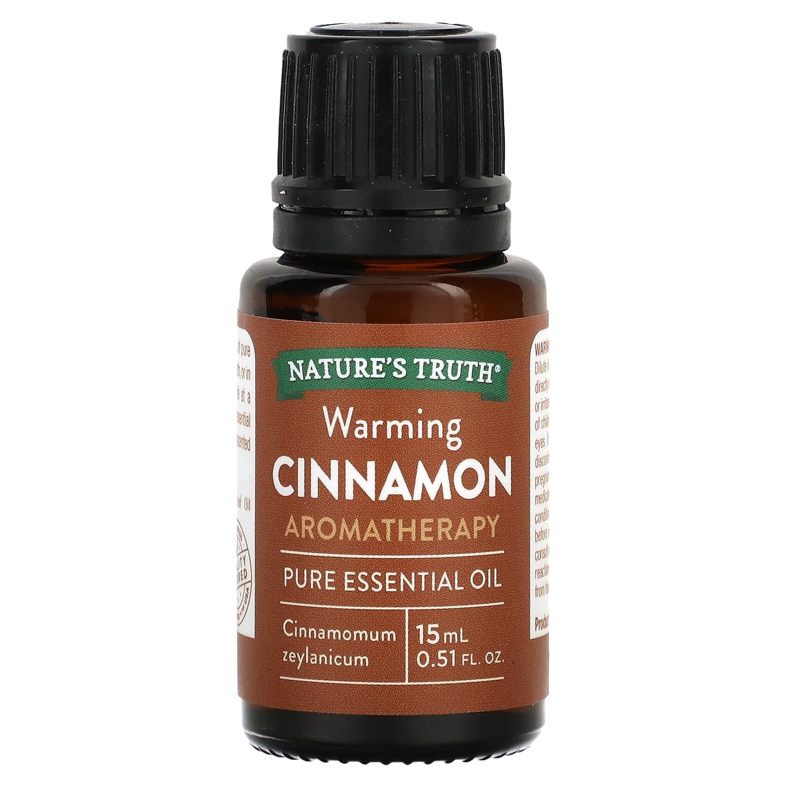 Nature's Truth-Pure Essential Oil-Warming Cinnamon-0.51 fl oz (15 ml)