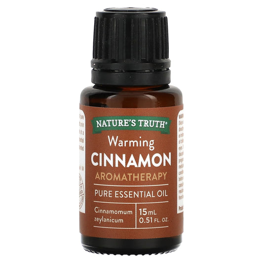 Nature's Truth-Pure Essential Oil-Warming Cinnamon-0.51 fl oz (15 ml)