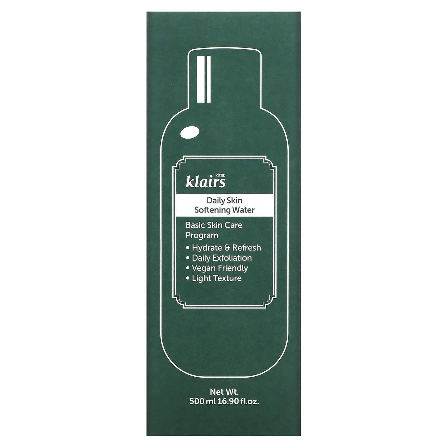 Dear, Klairs, Daily Skin Softening Water, 16.9 fl oz (500 ml)