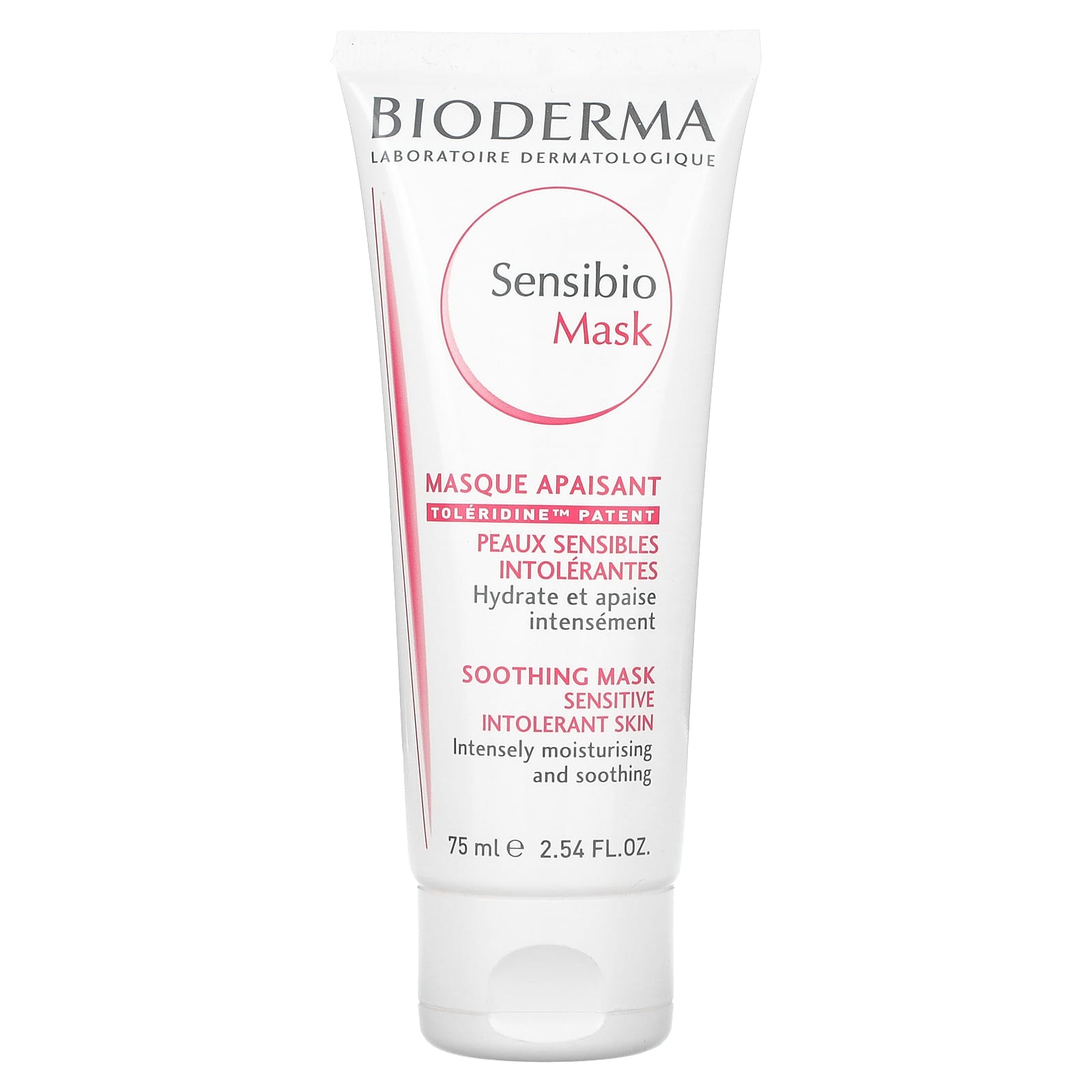 Bioderma-Sensibio Mask-Sensitive Intolerant Skin-Fragrance Free-2.54 fl oz (75 ml)