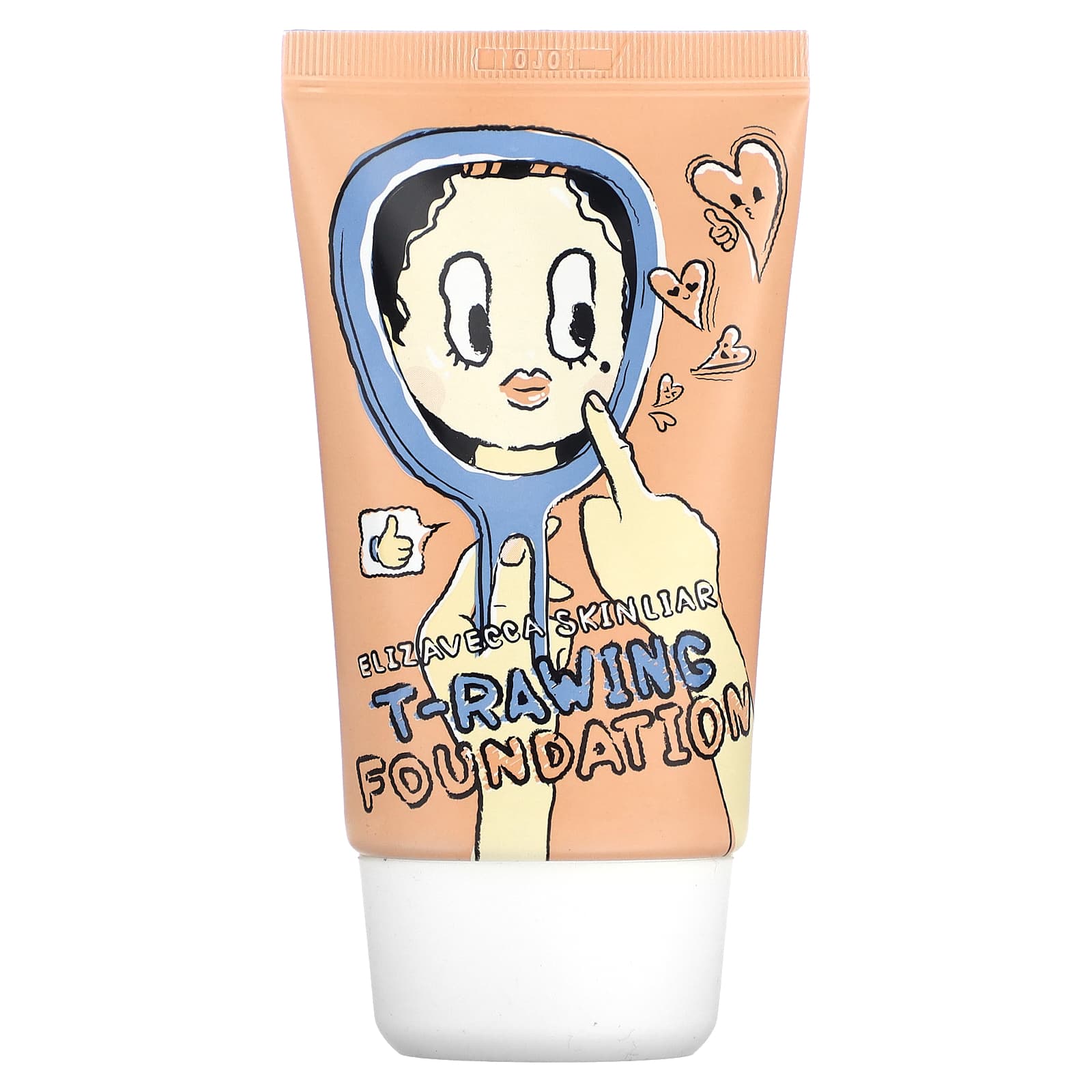 Elizavecca-Skin Liar-T-Rawing Foundation-No. 9-SPF 50+ PA+++-1.69 fl oz (50 ml)