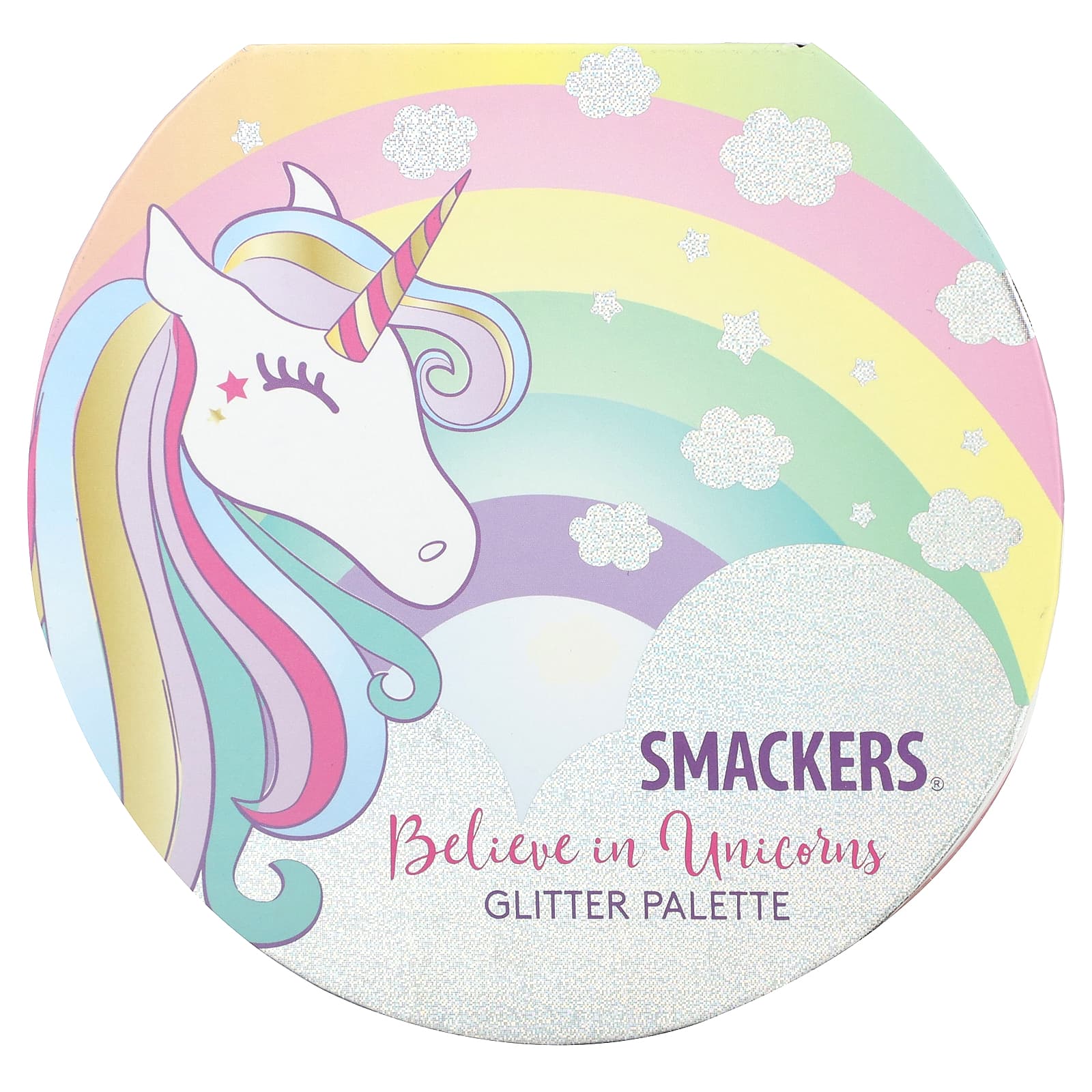 Lip Smacker-Sparkle & Shine Color Palette-Believe In Unicorns Glitter-1 Palette