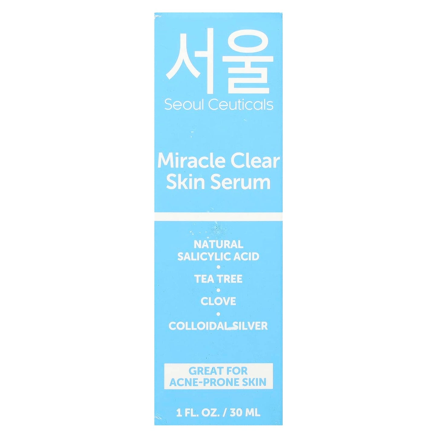 SeoulCeuticals, Miracle Clear Skin Serum, 1 fl oz (30 ml)