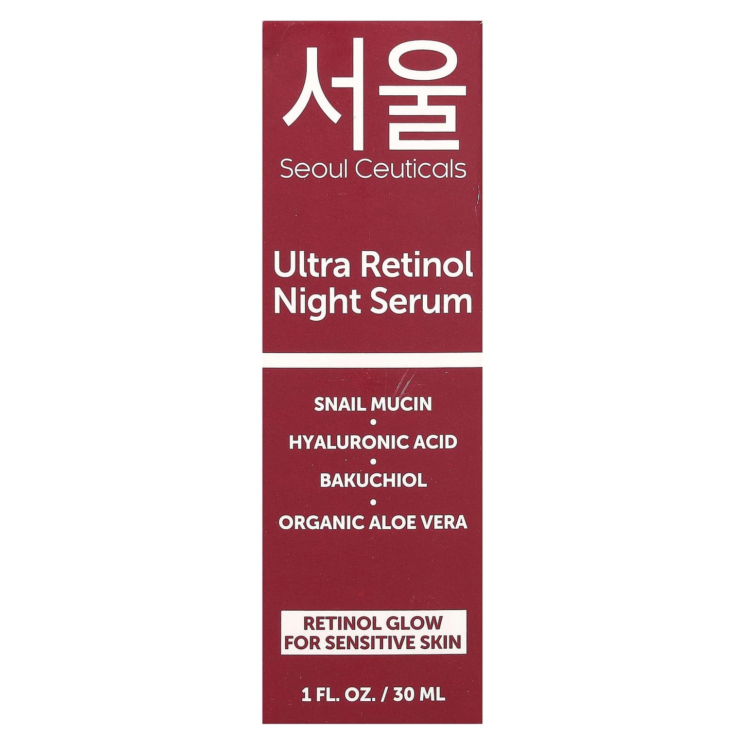 SeoulCeuticals, Ultra Retinol Night Serum, 1 fl oz (30 ml)