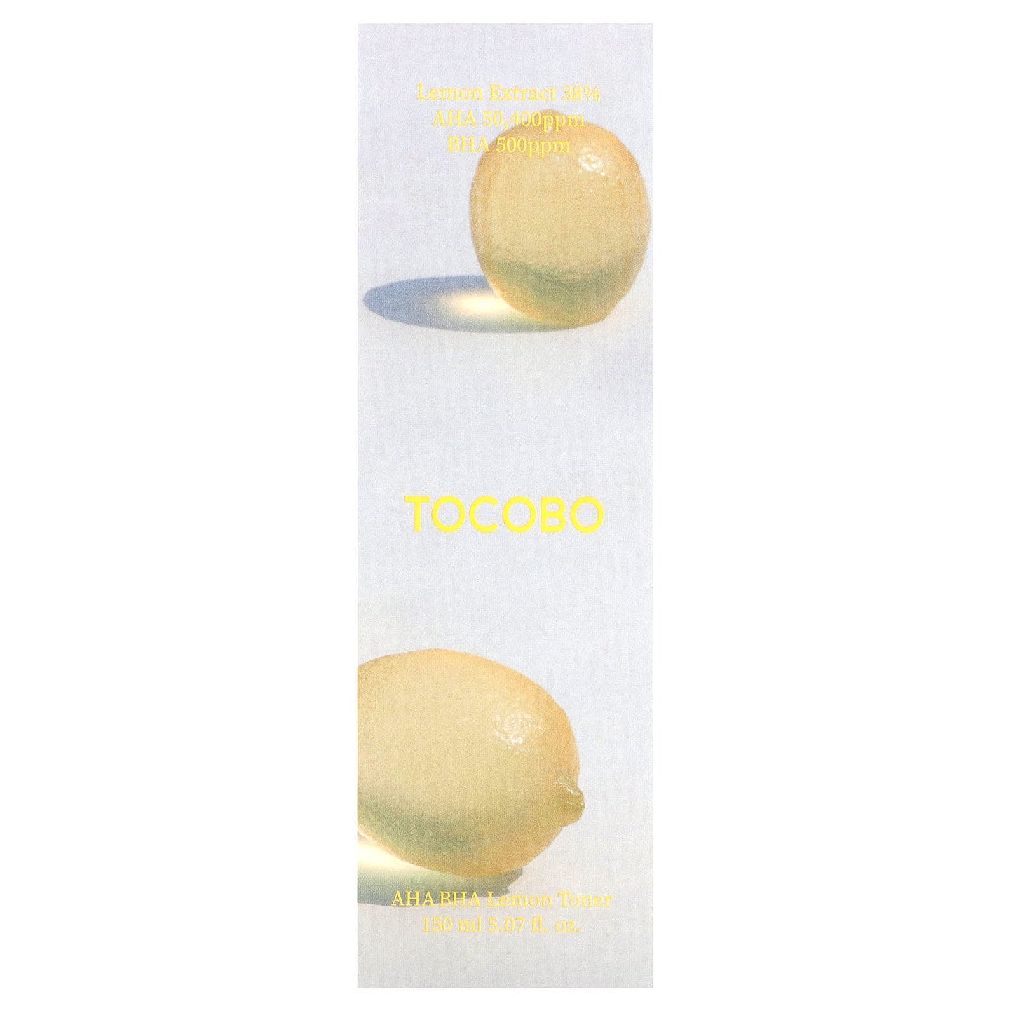 Tocobo, AHA BHA Lemon Toner, 5.07 fl oz (150 ml)