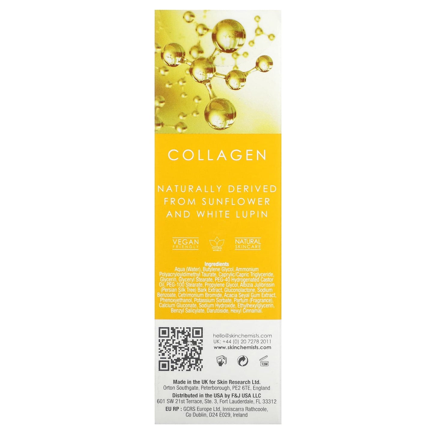 skinChemists, Youth Series, 2% Collagen Eye Serum, 0.51 fl oz (15 ml)