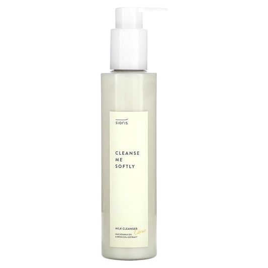 Sioris-Cleanse Me Softly Milk Cleanser-Citrus-6.76 fl oz (200 ml)