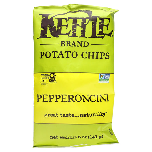 Kettle Foods-Potato Chips-Pepperoncini-5 oz (141 g)