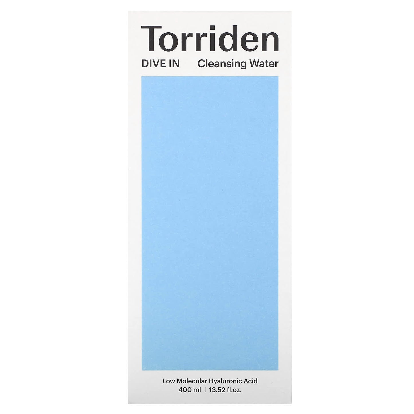 Torriden, Dive In Cleansing Water, 13.52 fl oz (400 ml)