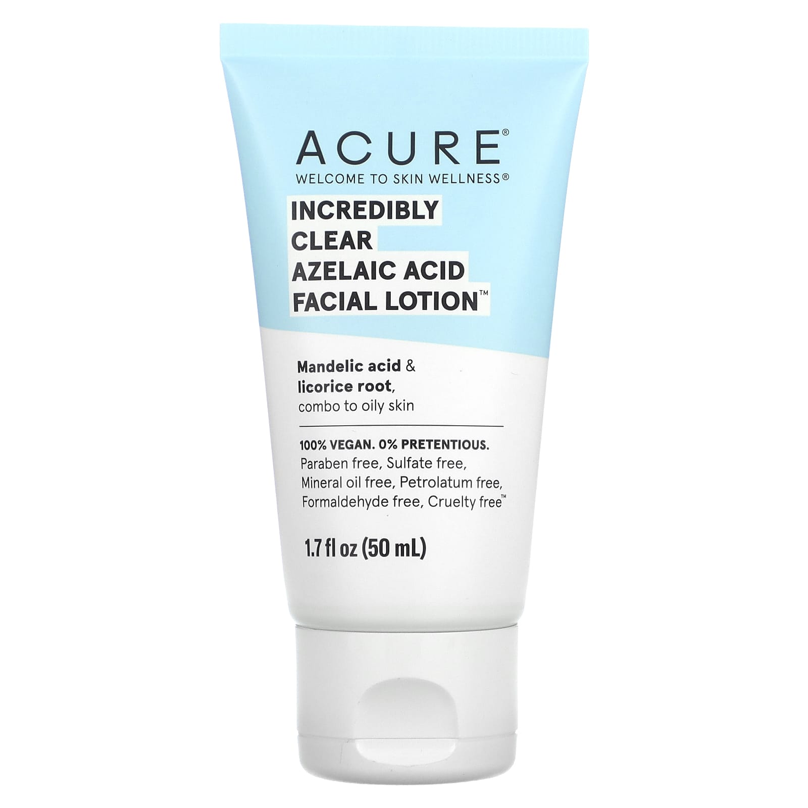 ACURE-Incredibly Clear Azelaic Acid Facial Lotion-1.7 fl oz (50 ml)