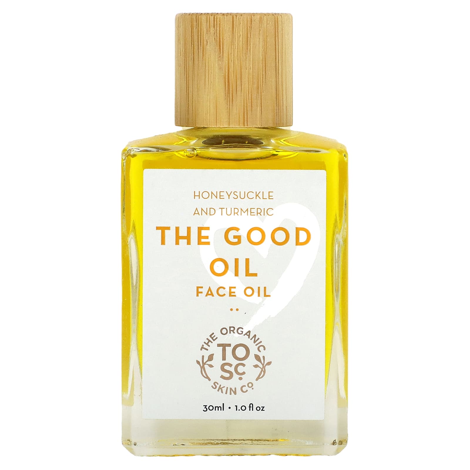 The Organic Skin Co.-The Good Oil-Face Oil-Honeysuckle and Turmeric-1 fl oz (30 ml)