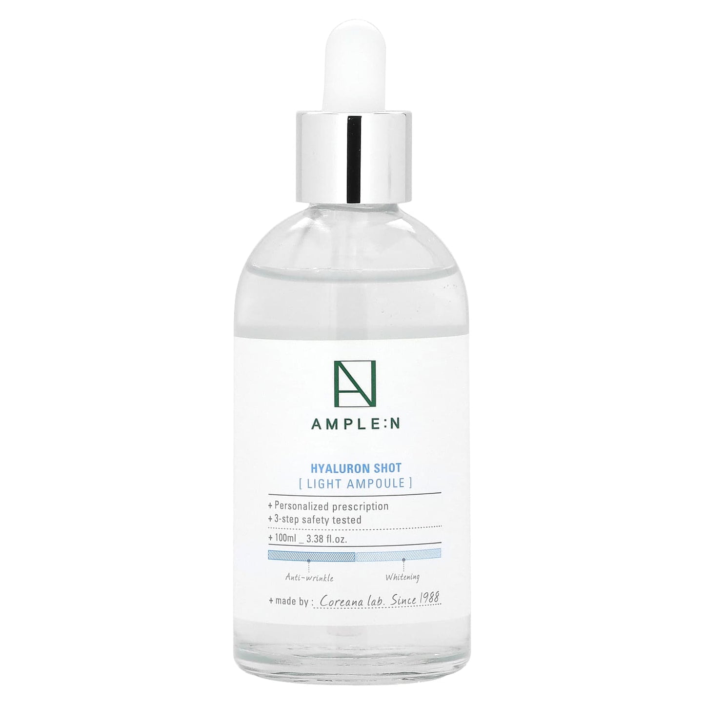 AMPLE:N-Hyaluron Shot-Light Ampoule-3.38 fl oz (100 ml)