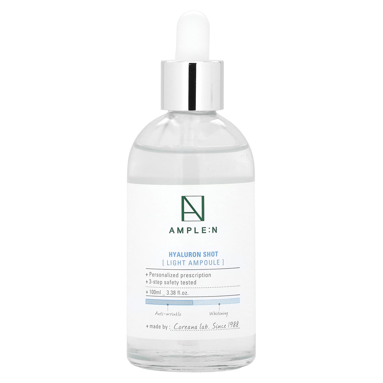 AMPLE:N-Hyaluron Shot-Light Ampoule-3.38 fl oz (100 ml)