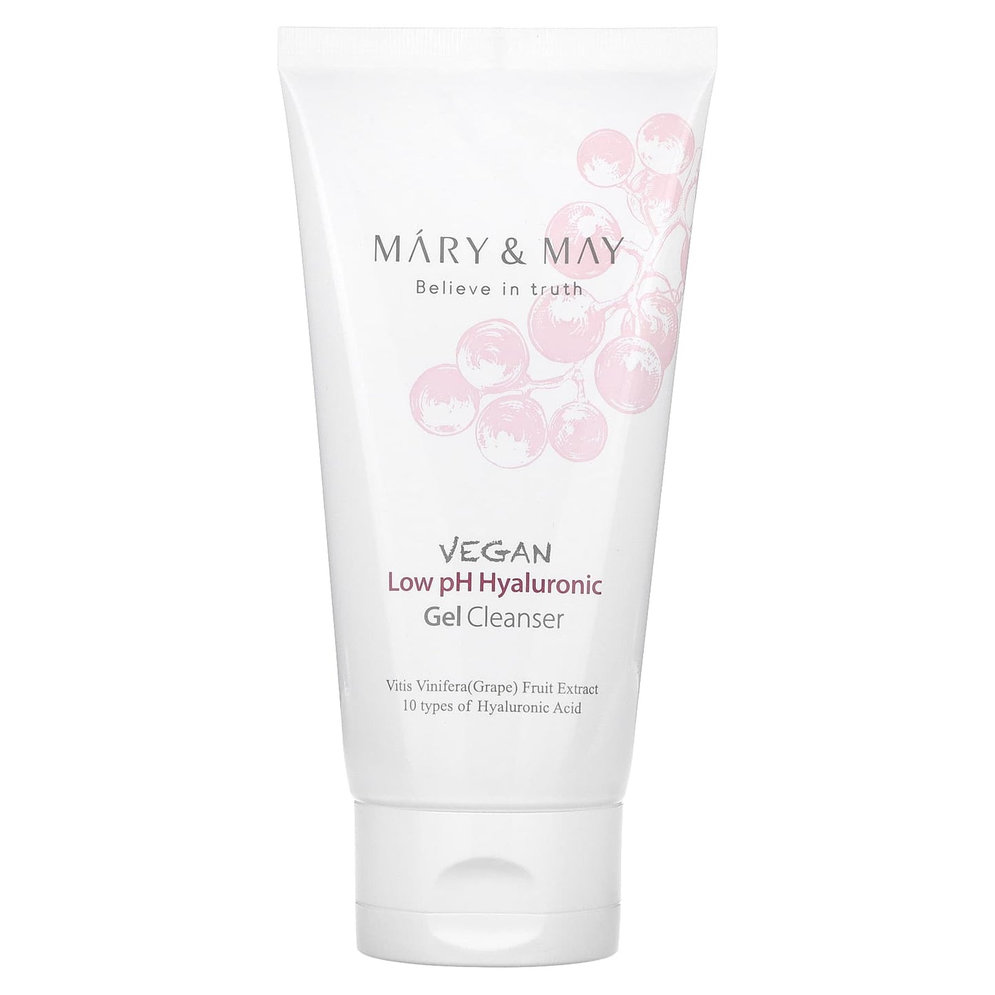 Mary & May-Vegan Low pH Hyaluronic Gel Cleanser-5.07 fl oz (150 ml)