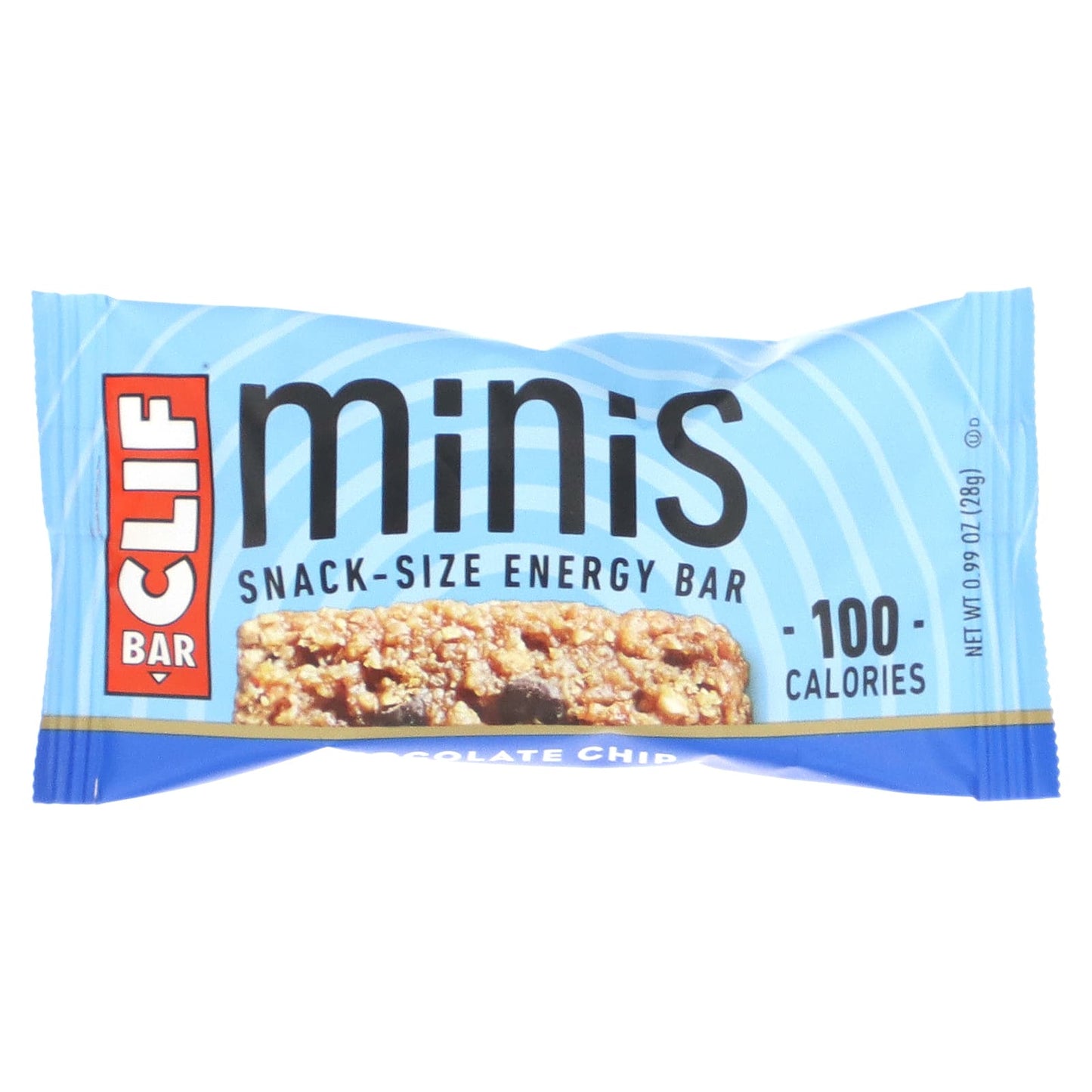 Clif Bar, Minis, Snack-Size Energy Bar, Chocolate Chip, 20 Bars, 0.99 oz (28 g) Each