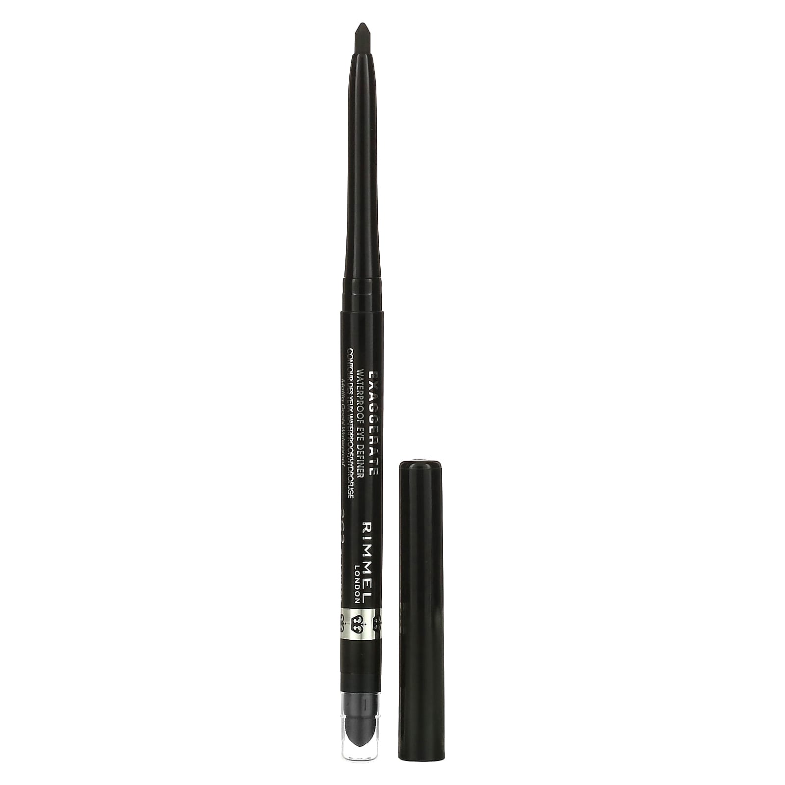 Rimmel London-Exaggerate Eye Definer-262 Blackest Black-0.009 oz (0.28 g)