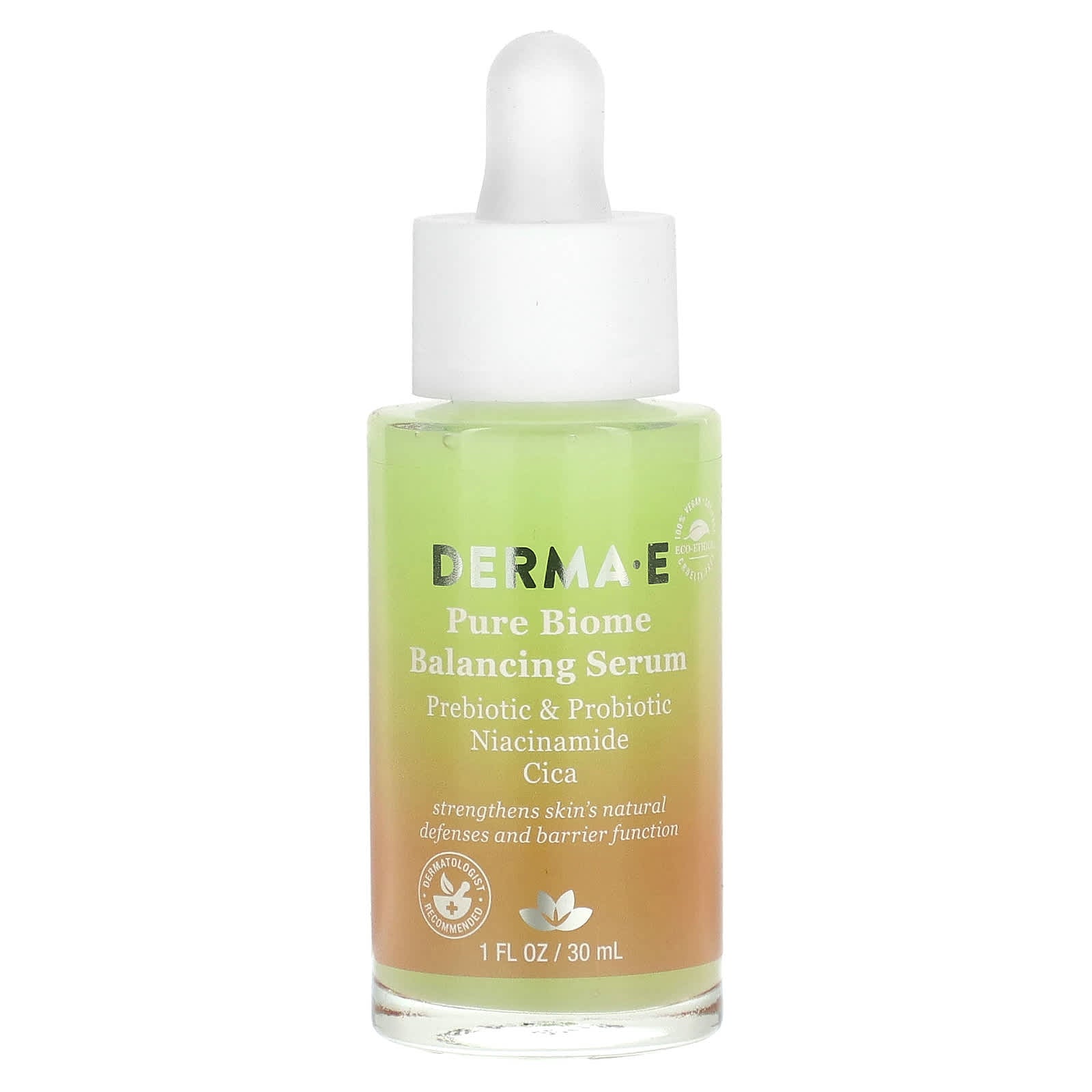 DERMA E-Pure Biome Balancing Serum-1 fl oz (30 ml)