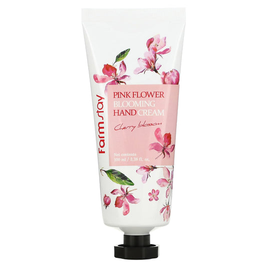 Farmstay-Pink Flower Blooming Hand Cream-Cherry Blossom-3.38 fl oz (100 ml)