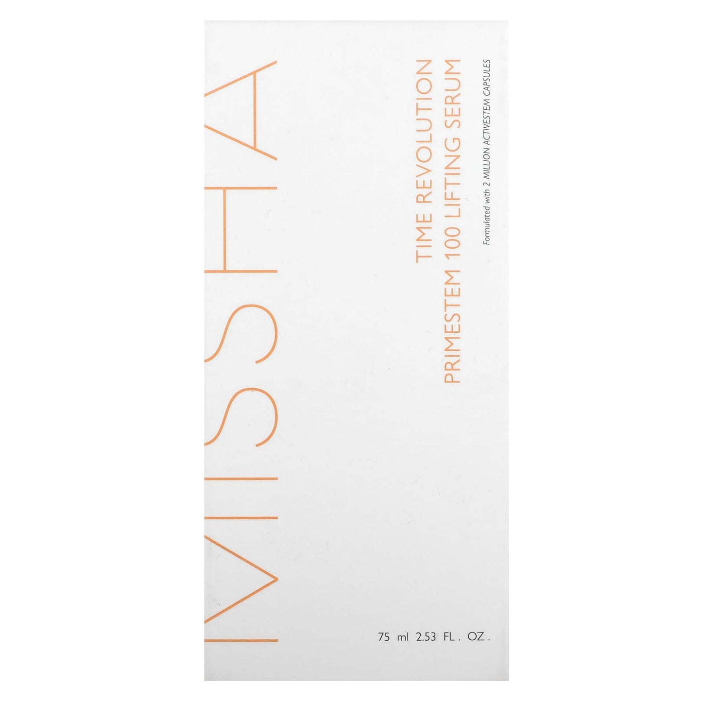 Missha, Time Revolution, Primestem 100 Lifting Serum , 2.53 fl oz (75 ml)