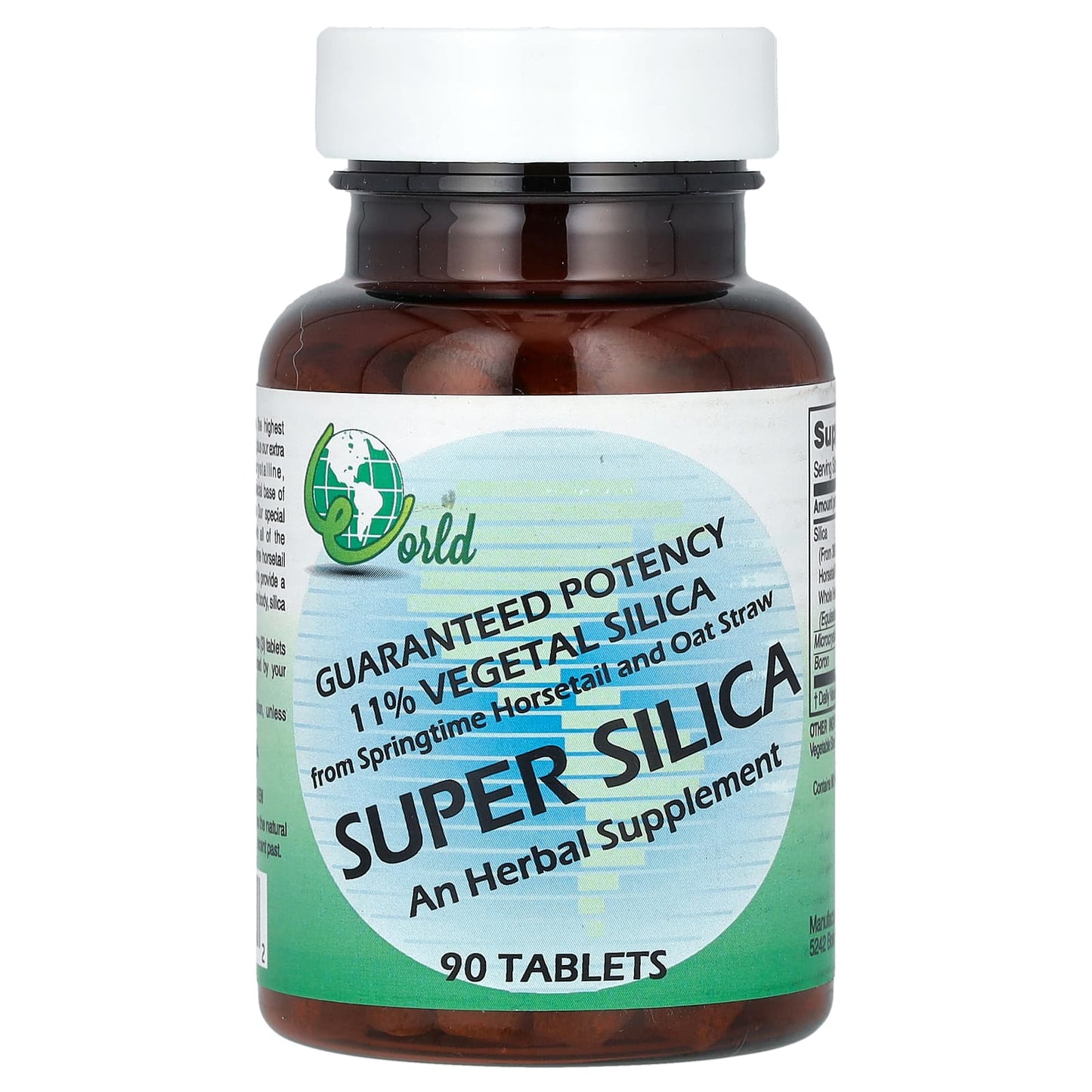 World Organic-Super Silica-90 Tablets