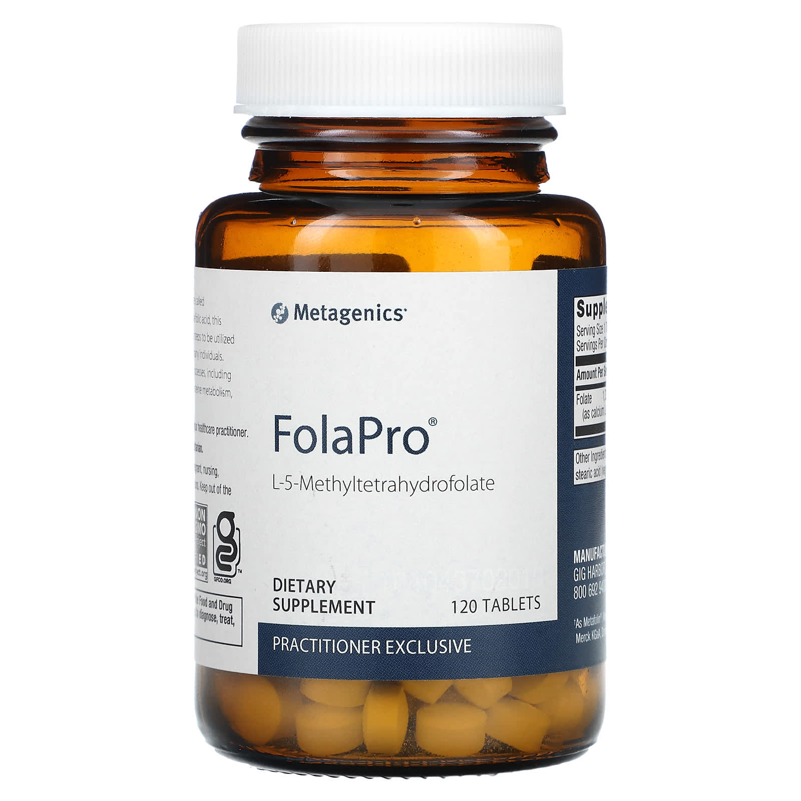 Metagenics-FolaPro-120 Tablets