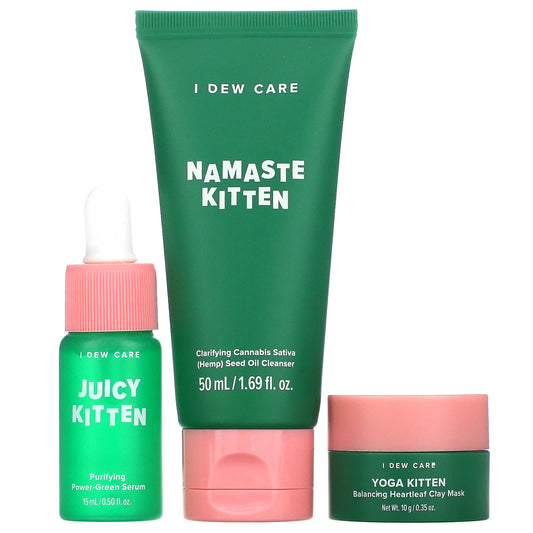 I Dew Care-Kitten My Balance On-Balancing & Calming Trio-3 Piece Set