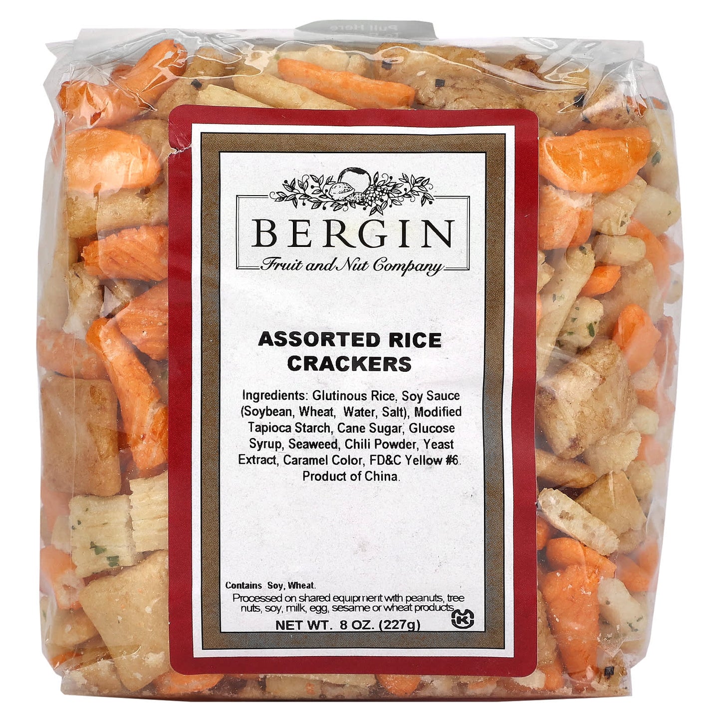 Bergin Fruit and Nut Company-Assorted Rice Crackers-8 oz (227 g)